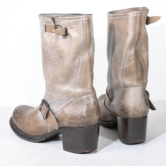 Frye 76296 Vera Short Engineer Boots - 9 - Picture 3 of 7